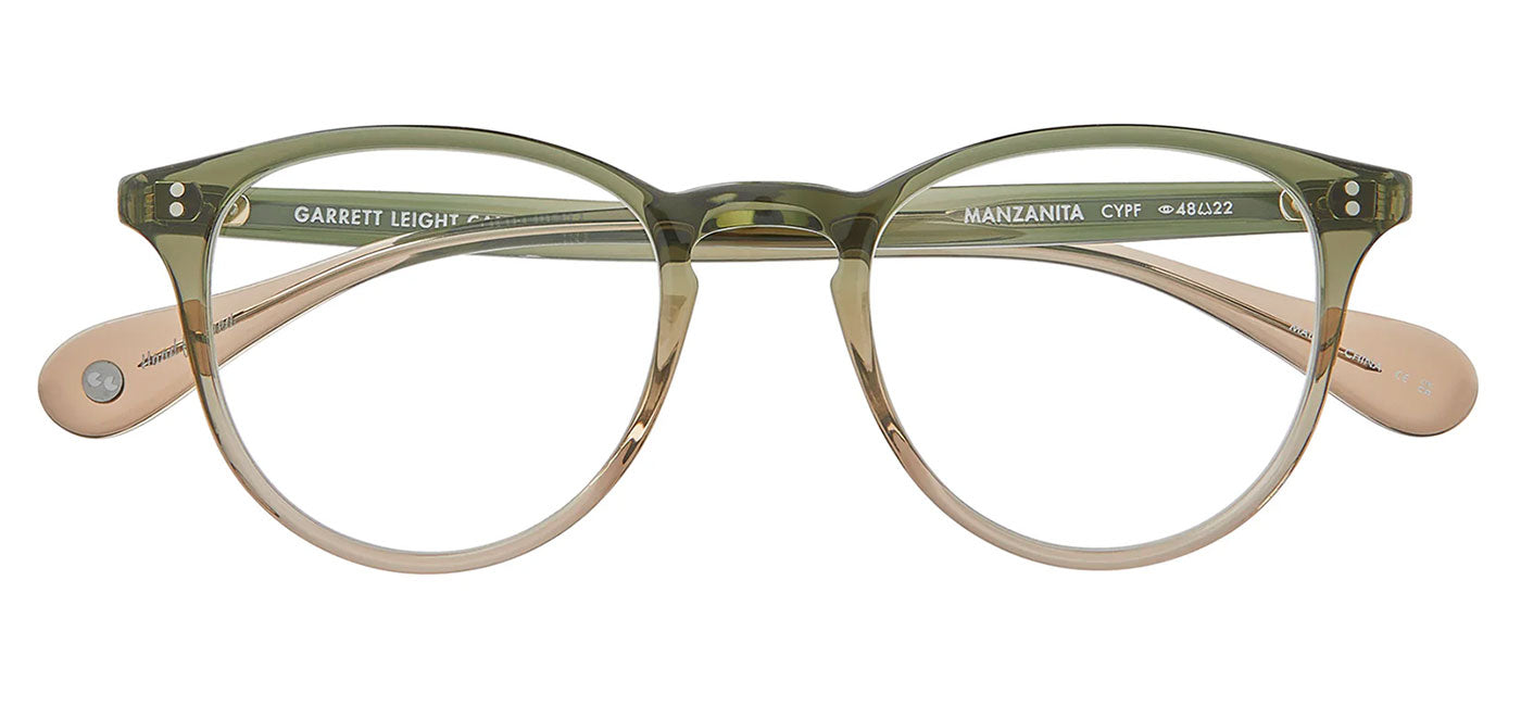 Garrett Leight Manzanita Glasses - Cyprus Fade