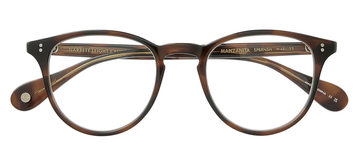 Garrett Leight Manzanita Glasses - Spotted Brown Shell