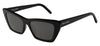 Saint Laurent SL 276 Mica Sunglasses - Black / Grey