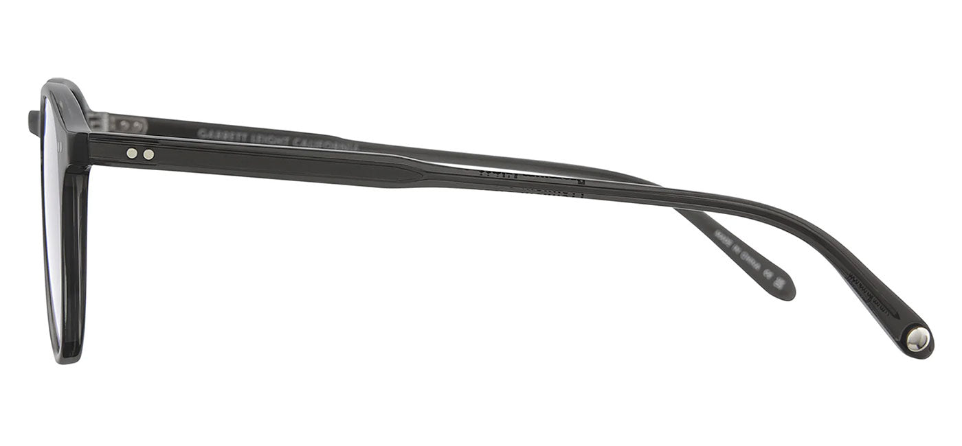 Garrett Leight Hampton Sunglasses - Black Glass / Semi-Flat Pure G15