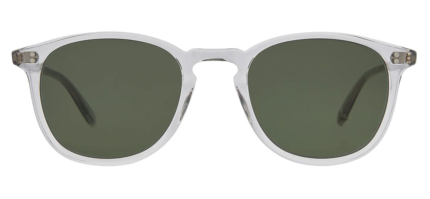 Garrett Leight Kinney Sunglasses - Light Light Grey / Semi-Flat Pure G15