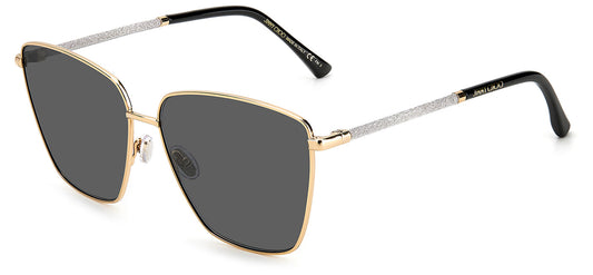 Jimmy Choo Lavi Sunglasses - Gold / Grey