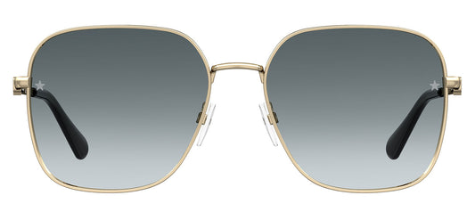 Chiara Ferragni 1003/S Sunglasses - Gold / Grey Gradient