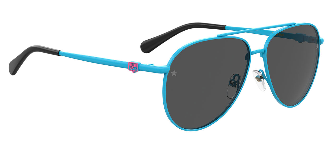 Chiara Ferragni 1001/S Sunglasses - Azure / Grey