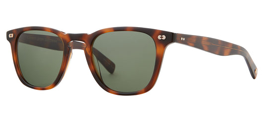 Garrett Leight Brooks X Sunglasses - Spotted Brown Shell / Pure G15