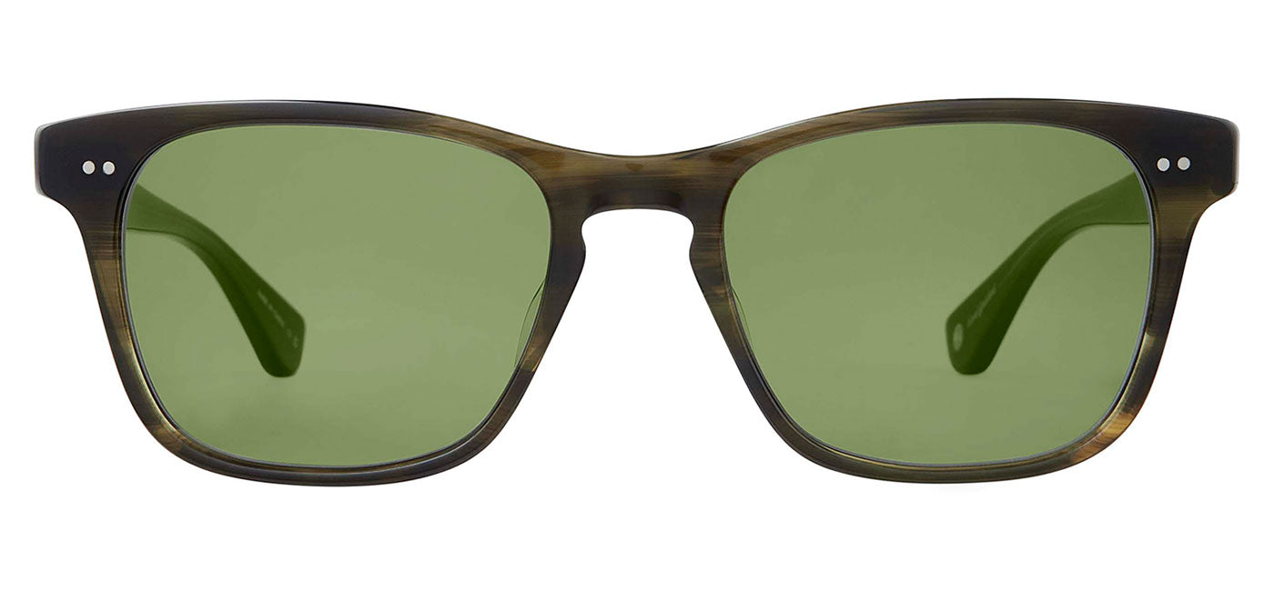 Garrett Leight Torrey Sunglasses - Douglas Fir / Green