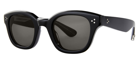 Garrett Leight Cyprus Sunglasses - Black / Grey
