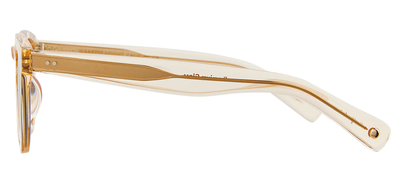 Garrett Leight Kinney II Sunglasses - Champagne / Semi-Flat Pure Rosewood