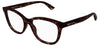 Alexander McQueen AM0487O Glasses - Havana
