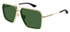 Alexander McQueen AM0500S Sunglasses - Gold / Green