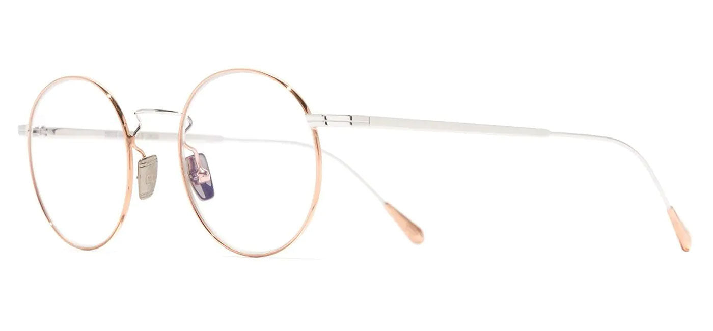 Cutler and Gross 0001 Glasses - Rose Gold 18K