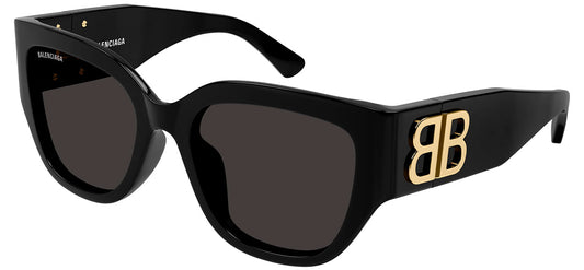 Balenciaga BB0323SK Sunglasses - Black / Grey