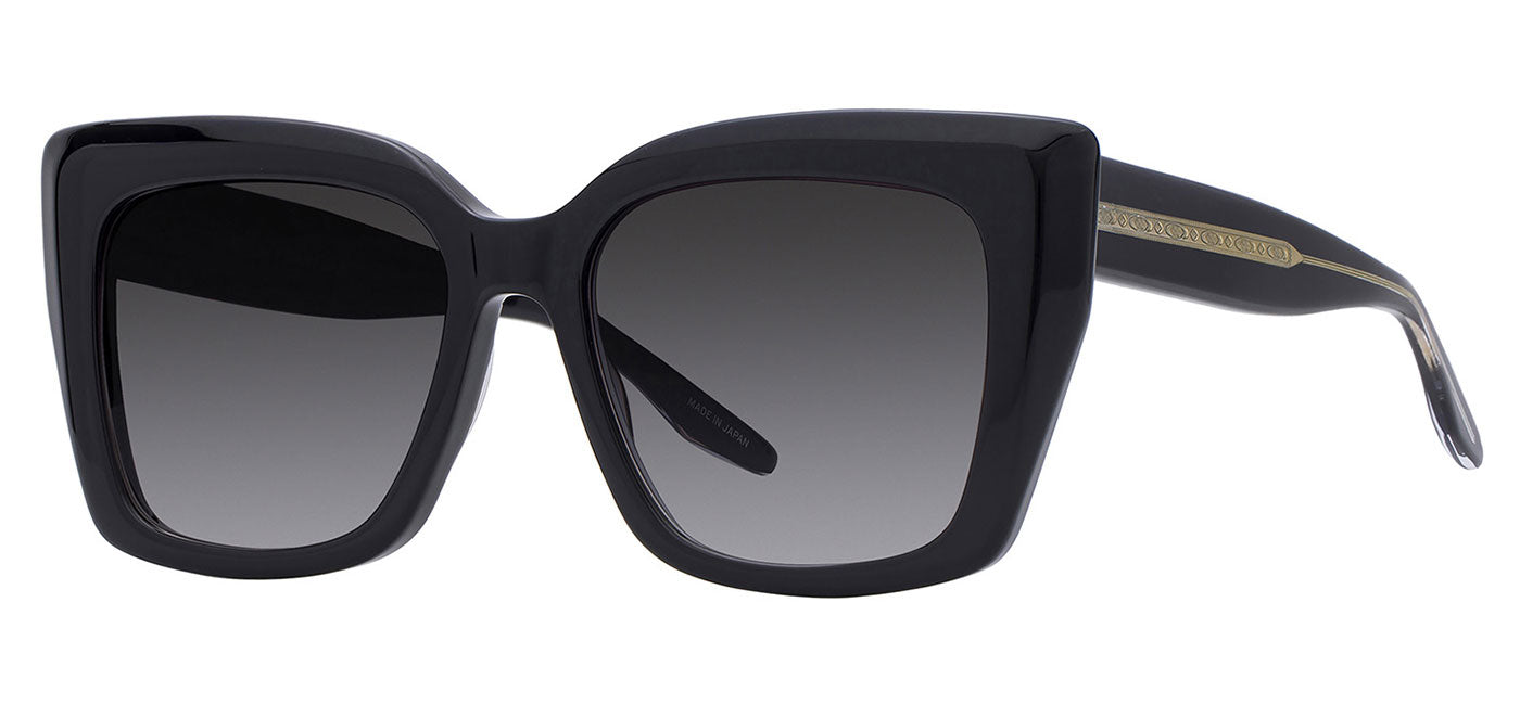 Barton Perreira Devine BP0253 Sunglasses - Black and Gold / Smolder