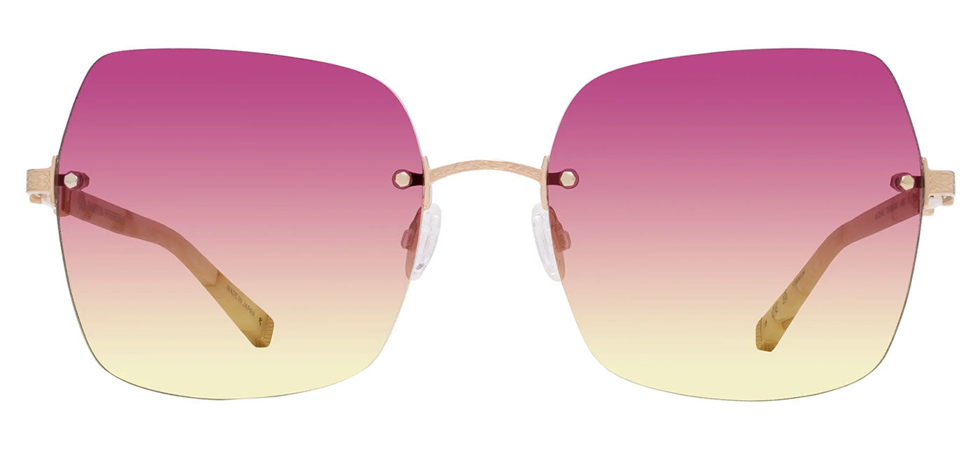 Barton Perreira Angie BP0255 Sunglasses - Tusk and Gold / Sun Kissed Gradient