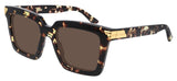 Bottega Veneta BV1005S Sunglasses - Havana / Brown