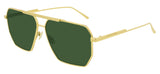 Bottega Veneta BV1012S Sunglasses - Gold / Green