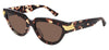 Bottega Veneta BV1035S Sunglasses - Havana / Brown