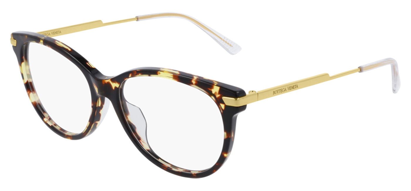 Bottega Veneta BV1039O Glasses - Havana & Gold