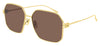 Bottega Veneta BV1047S Sunglasses - Gold / Brown