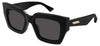 Bottega Veneta BV1212S Sunglasses - Black / Grey