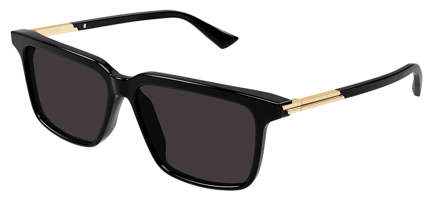 Bottega Veneta BV1261S Sunglasses - Black / Grey