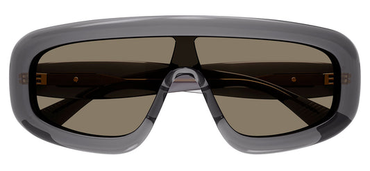 Bottega Veneta BV1281S Sunglasses - Grey / Brown