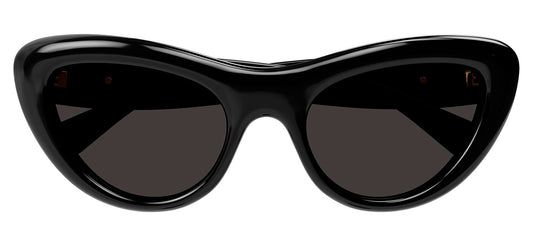 Bottega Veneta BV1282S Sunglasses - Black / Grey