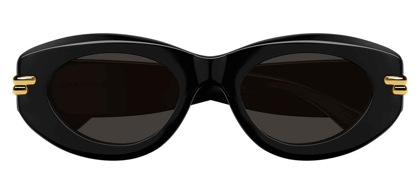Bottega Veneta BV1322S Sunglasses - Black / Grey