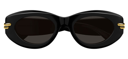 Bottega Veneta BV1322S Sunglasses - Black / Grey