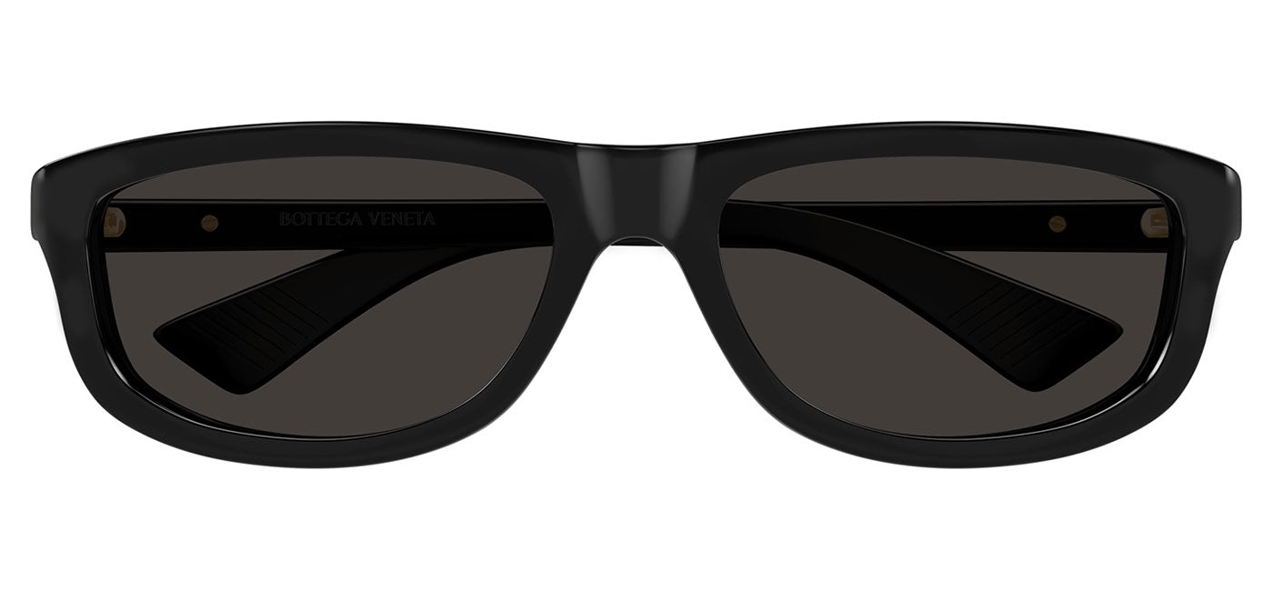 Bottega Veneta BV1327S Sunglasses - Black / Grey