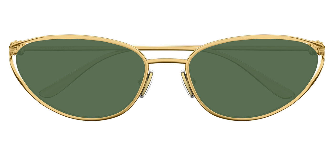 Bottega Veneta BV1330S Sunglasses - Gold / Green