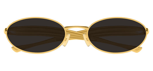 Bottega Veneta BV1386S Sunglasses - Gold / Grey