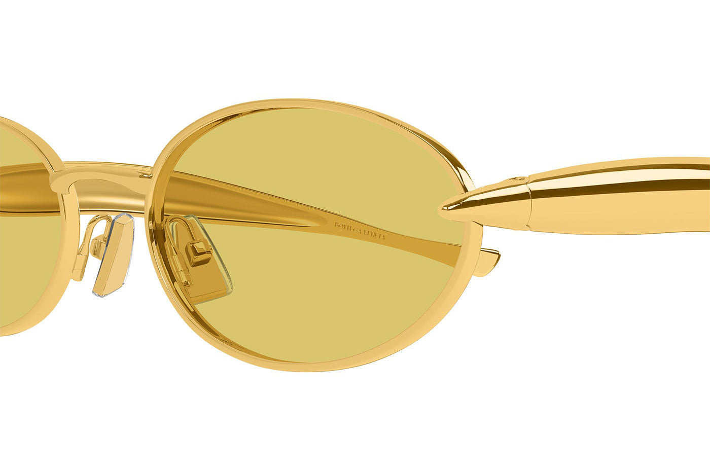 Bottega Veneta BV1386S Sunglasses - Gold / Yellow