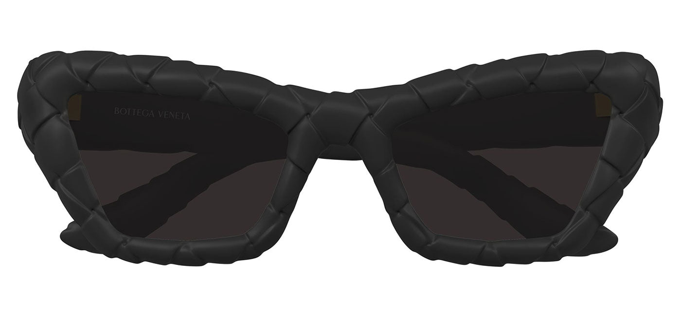 Bottega Veneta BV1438S Sunglasses - Black / Grey