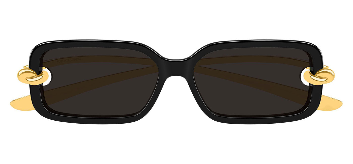 Bottega Veneta BV1439S Sunglasses - Black / Grey