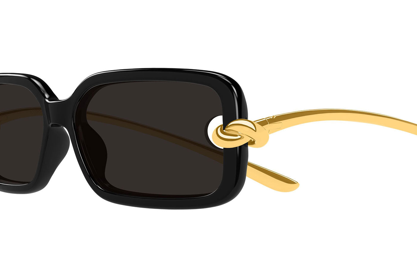 Bottega Veneta BV1439S Sunglasses - Black / Grey