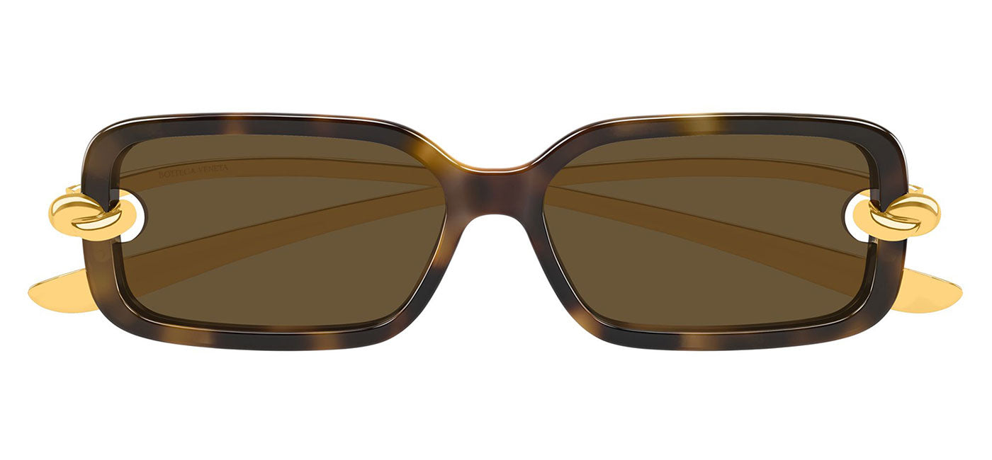 Bottega Veneta BV1439S Sunglasses - Havana / Brown