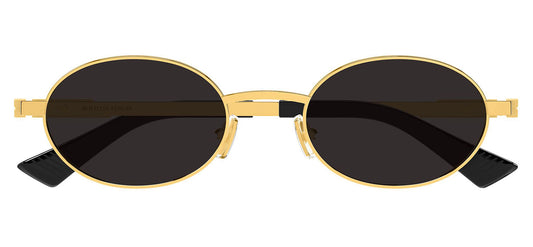 Bottega Veneta BV1470S Sunglasses - Gold / Grey
