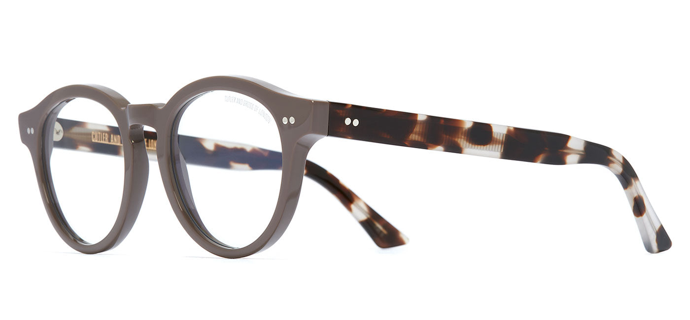 Cutler and Gross 1378 Glasses - Mud on Jet Engine Grey