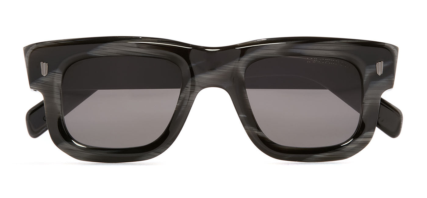 Cutler and Gross 1402 T1 Sunglasses - Obsidian Black / Grey