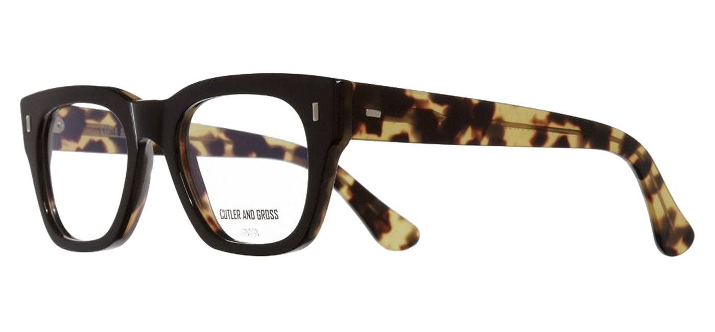 Cutler and Gross 0772V2 Glasses - Black on Camouflage