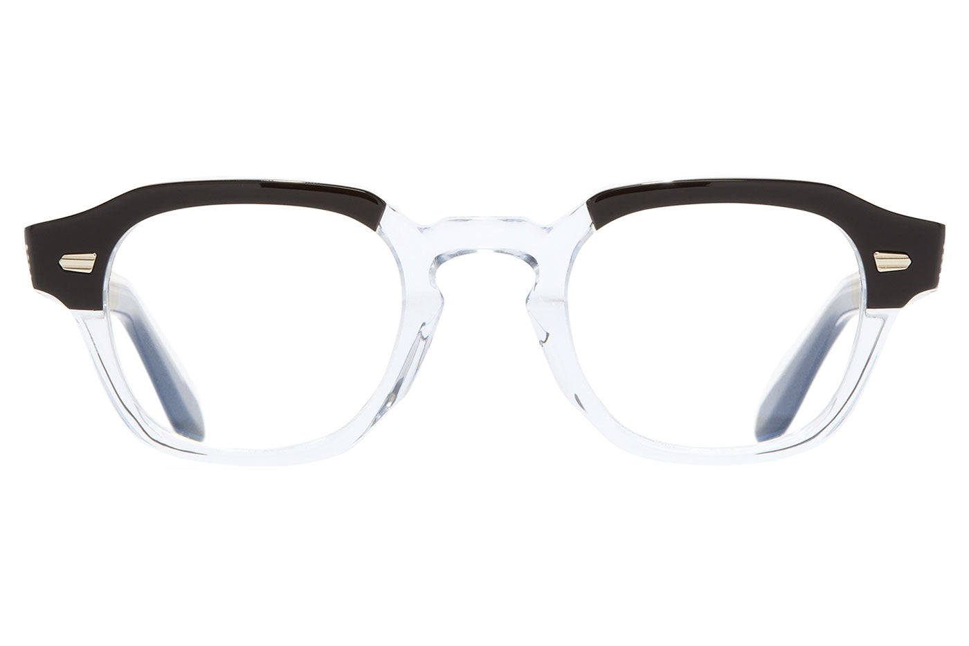 Cutler and Gross 1420 Glasses - Black On Crystal