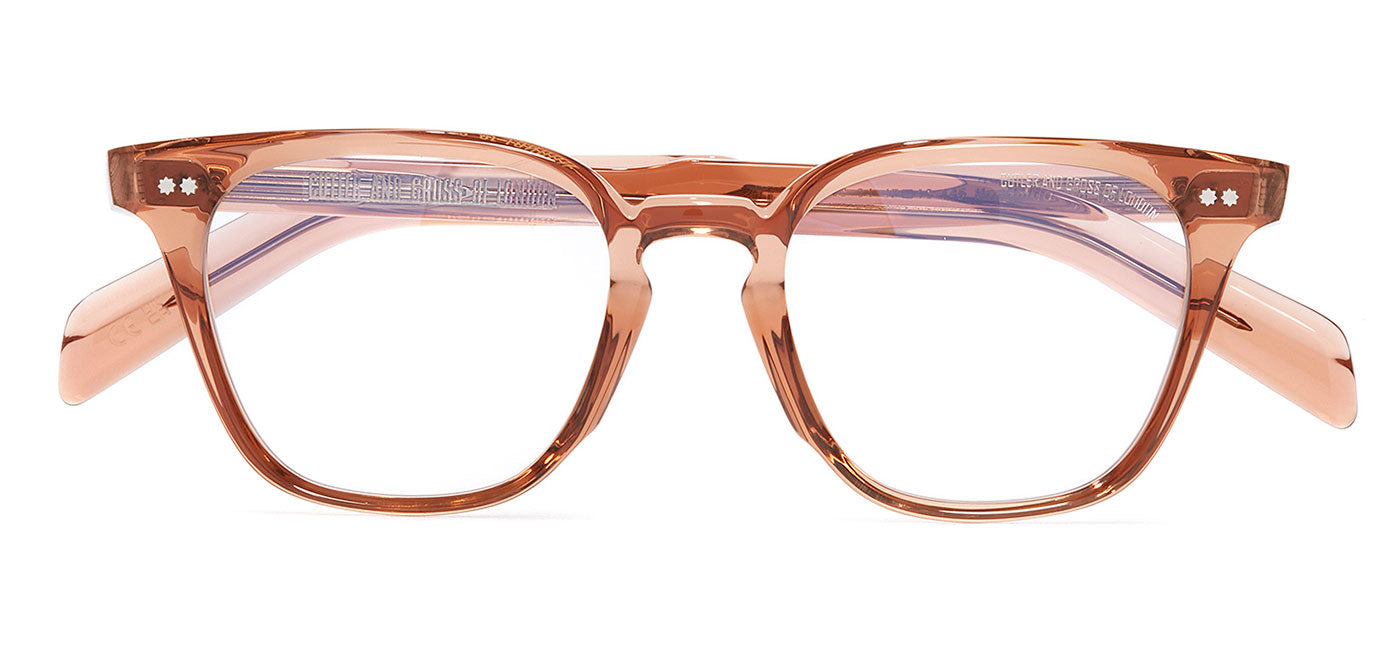 Cutler and Gross GR05 Glasses - Crystal Peach