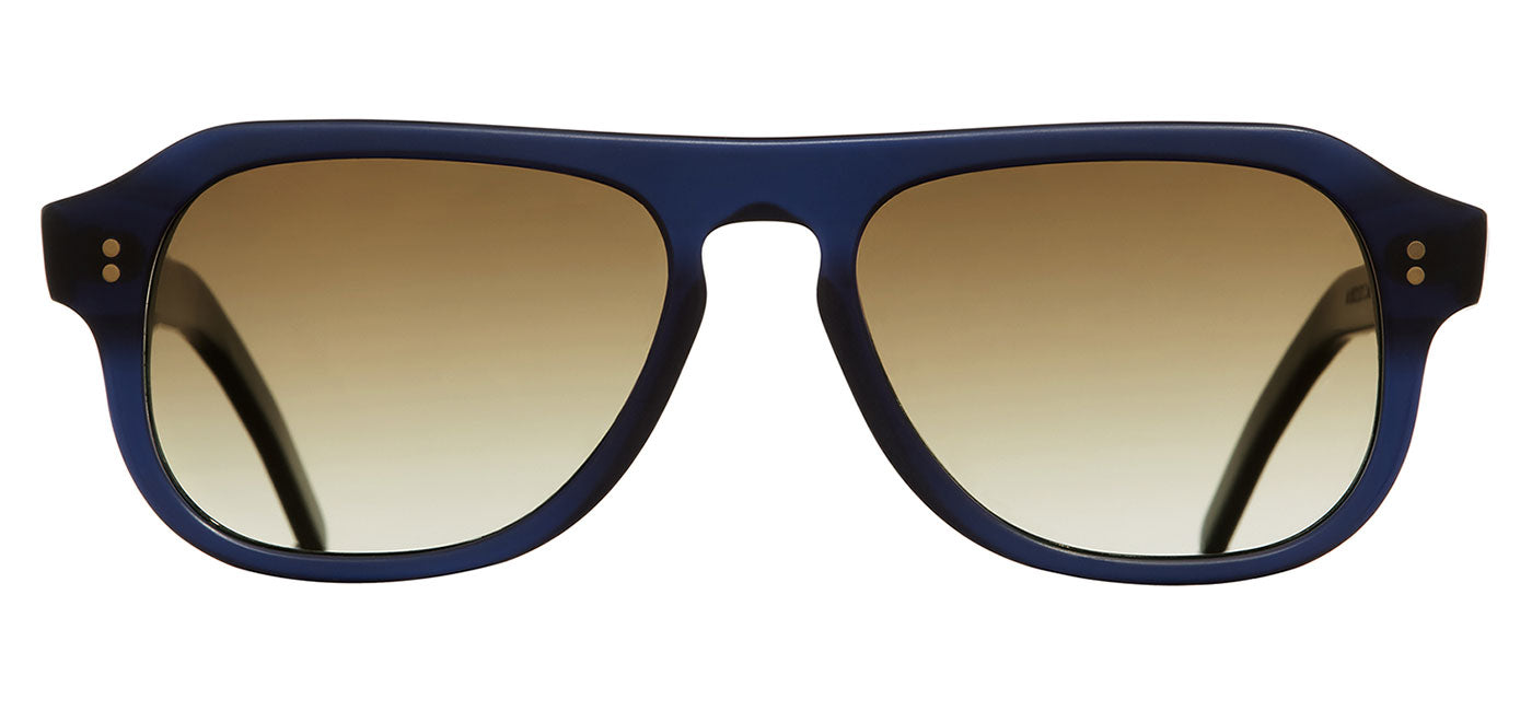 Cutler and Gross 0822V2 Sunglasses - Matte Classic Navy Blue / Brown Gradient