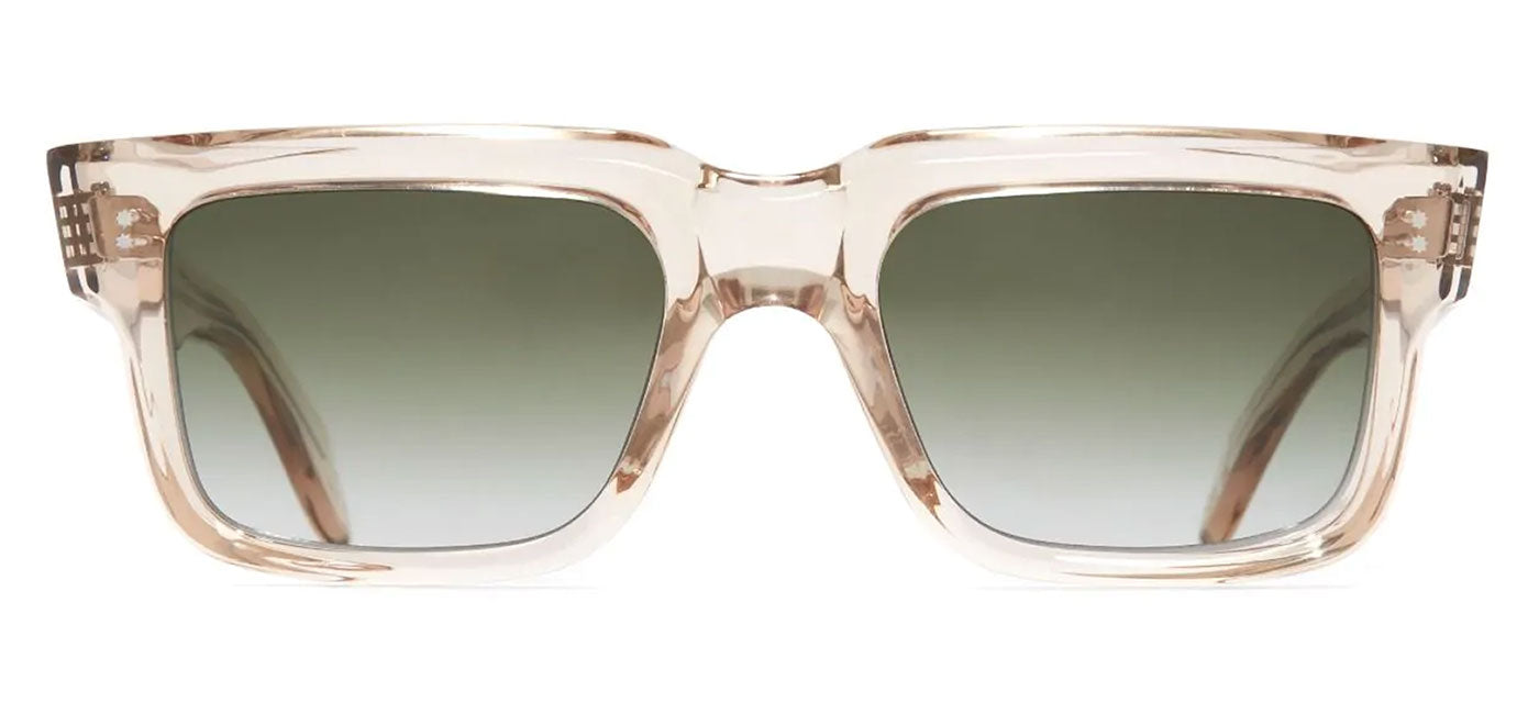 Cutler and Gross 1403 Sunglasses - Sand Crystal / Green Gradient