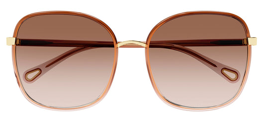 Chloe CH0031S Sunglasses - Brown / Brown