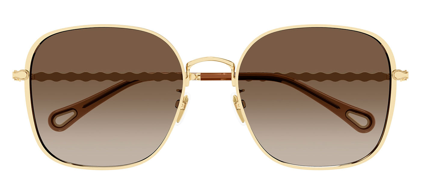 Chloe CH0255SK Sunglasses - Gold / Brown