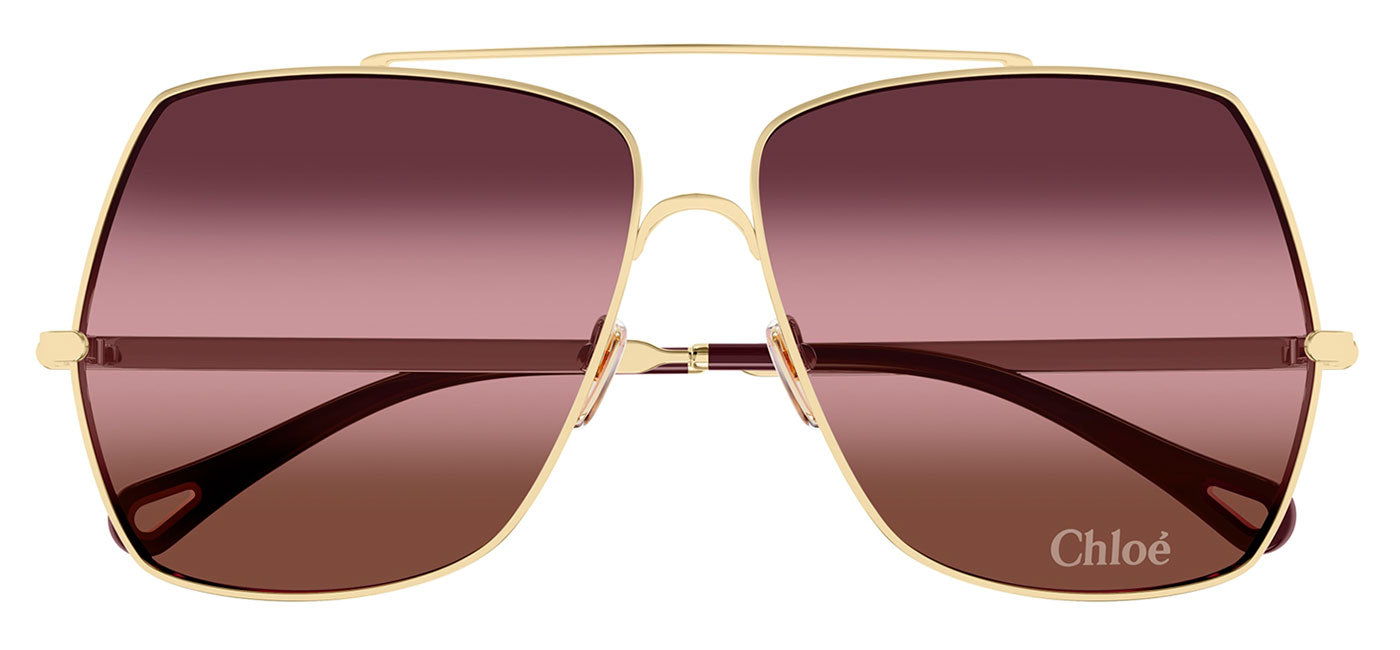 Chloe CH0278S Sunglasses - Gold / Red