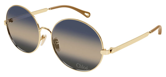 Chloe CH0281S Sunglasses - Gold / Blue