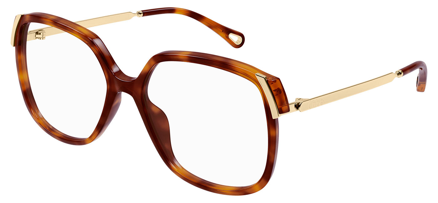 Chloe CH0287O Glasses - Havana & Gold